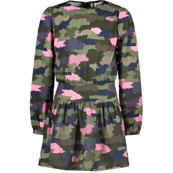 NWT B.Nosy Fleece dress with camouflage patterns - Picture 1 of 3
